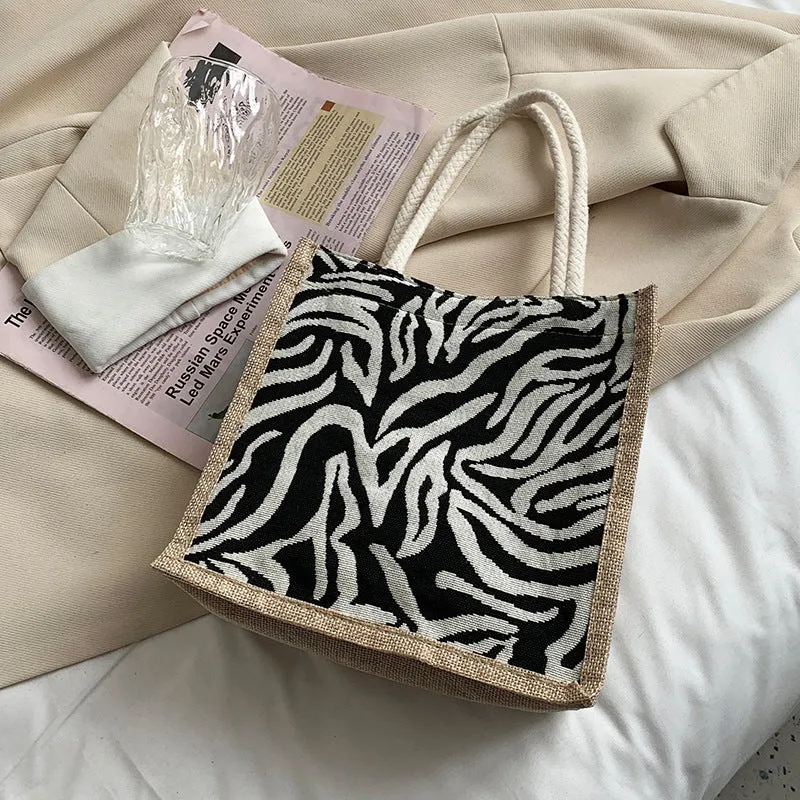 Handgefertigte Woven Tote Bag