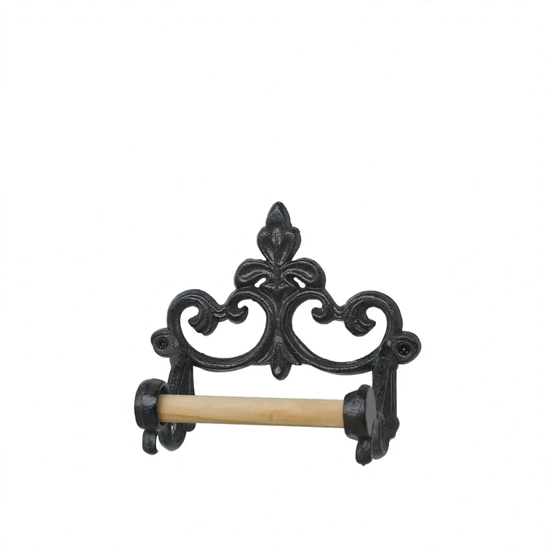 Wandhalter aus Gusseisen für Handtücher und Papier