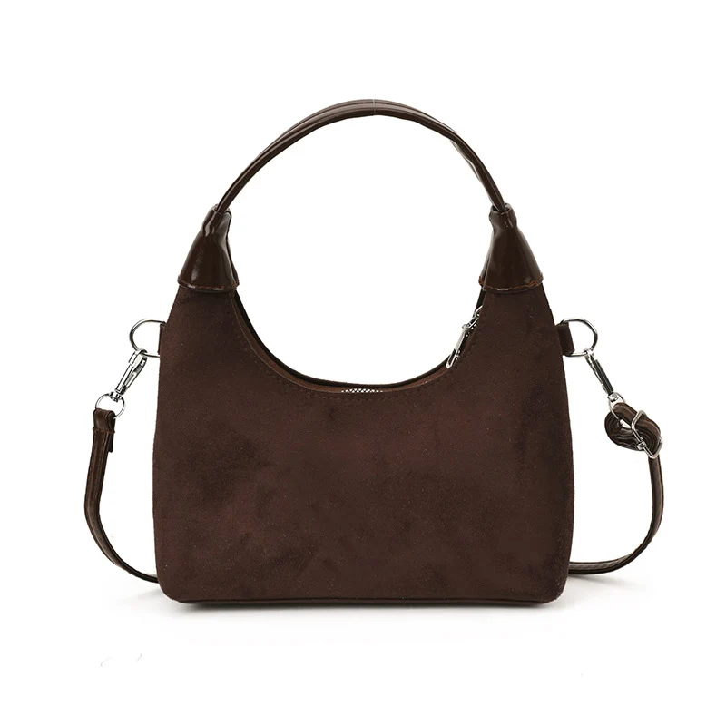 Elegante Plüsch-Handtasche