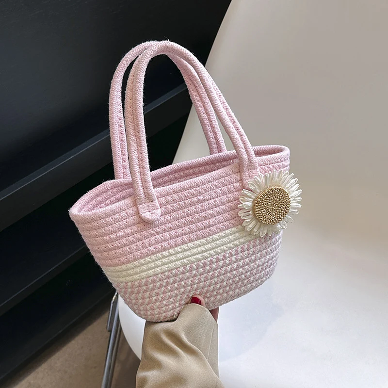 Handgefertigte Strohtote Tasche 1790617096