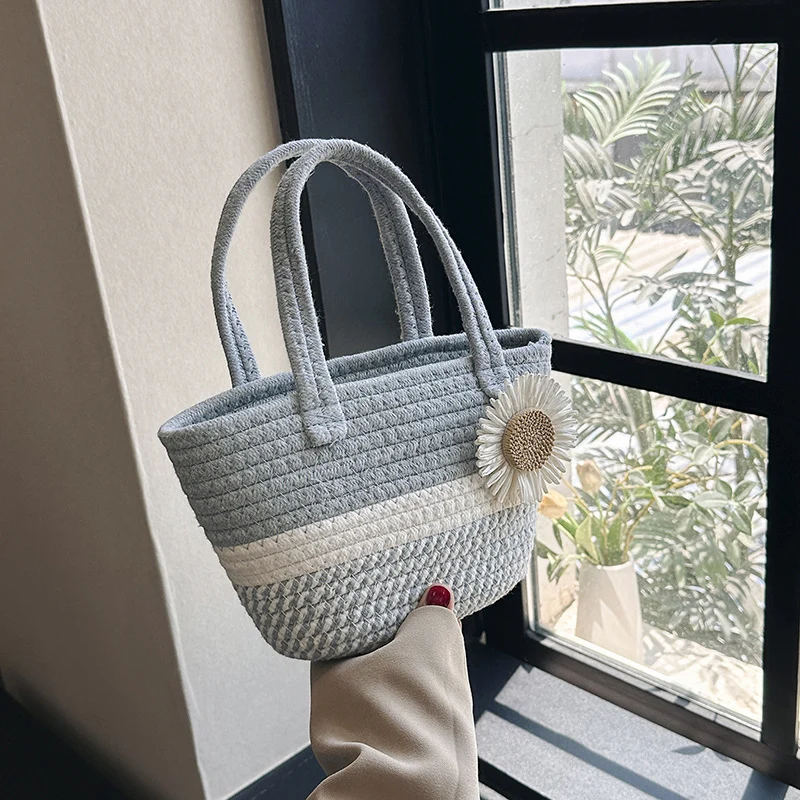 Handgefertigte Strohtote Tasche 1790617096