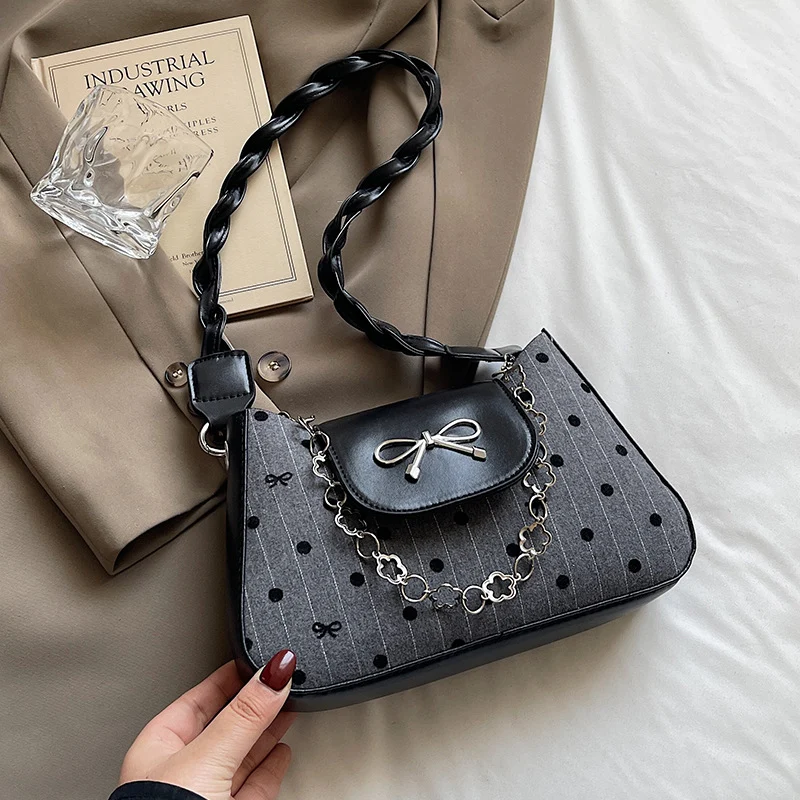 Polka Dot Mini-Handtasche