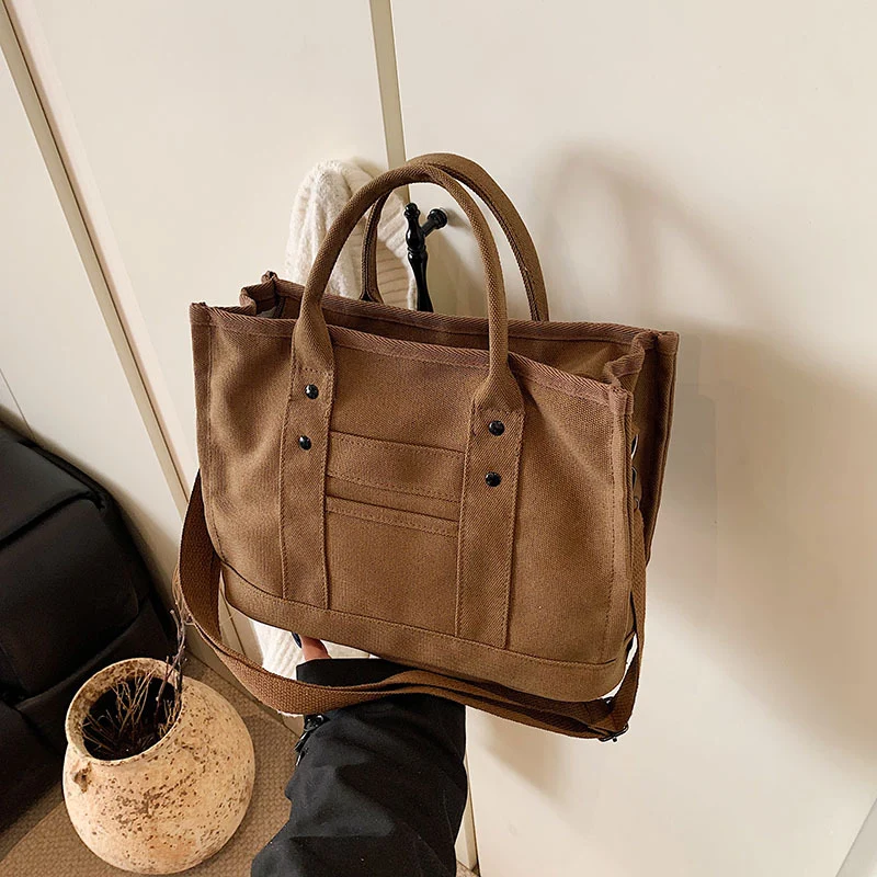 Haltbare Canvas-Tote-Tasche
