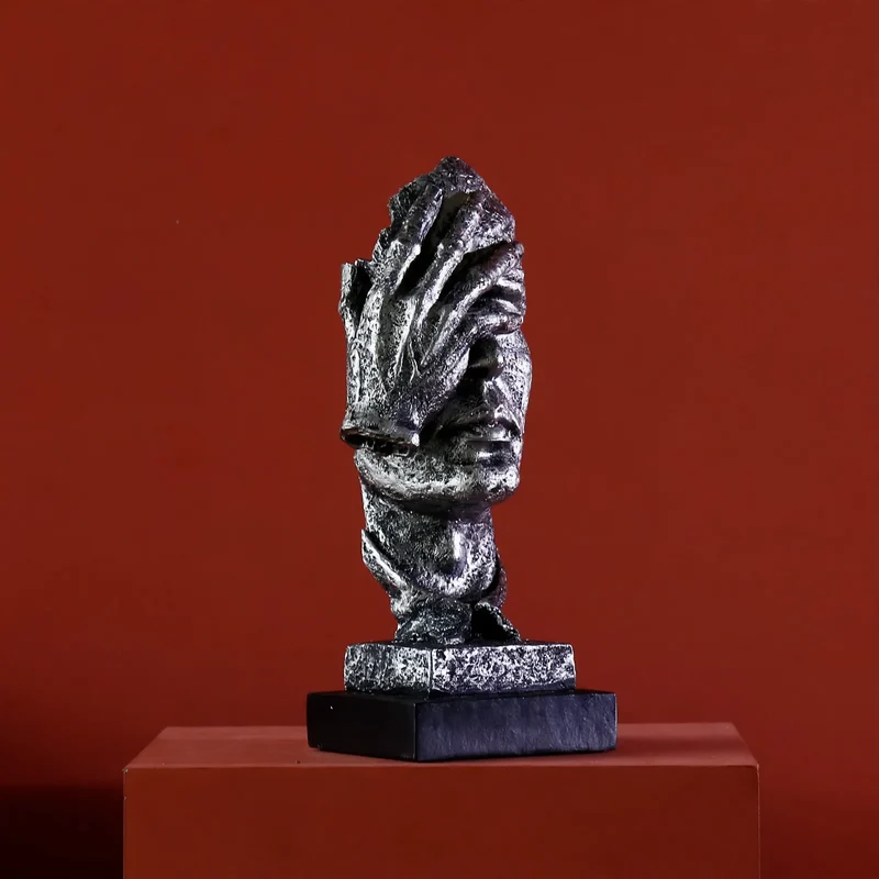 Moderne Kunstharz-Dekofigur