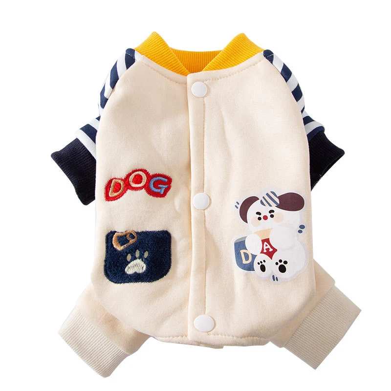 Vierbeiniger Kapuzenpullover für kleine Hunde