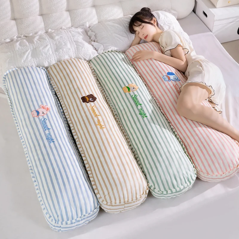 Lange Kuschelpuppe mit Tiermotiv, 90 oder 120 cm