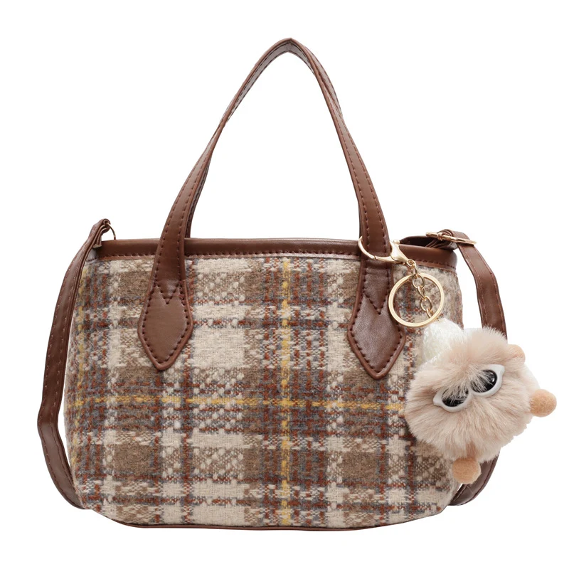 Karo Handtasche