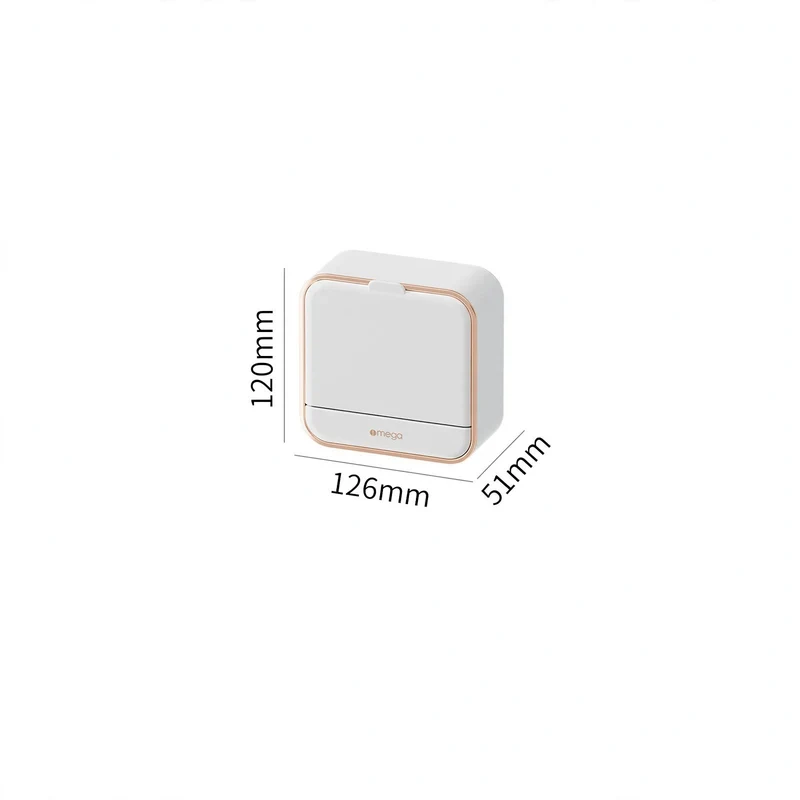 Seifenbox, Wandmontage, mit Ablauf