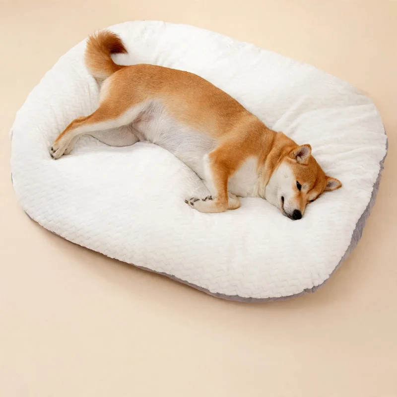 Haustier-Kuschelbett mit abnehmbarem Bezug