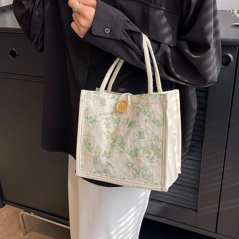 Dekorativer Floral-Shopper