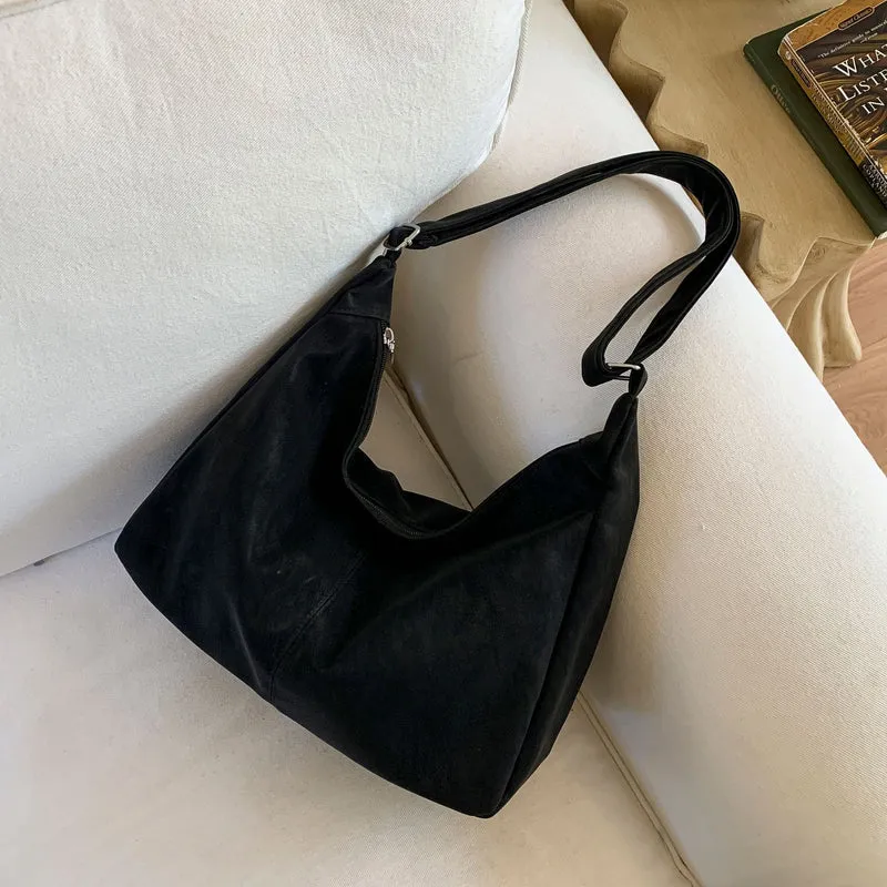 Elegante Leder Hobo Tasche