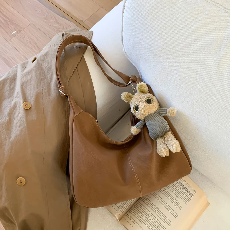 Elegante Leder Hobo Tasche
