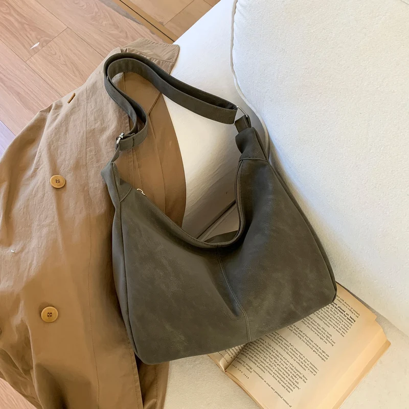 Elegante Leder Hobo Tasche