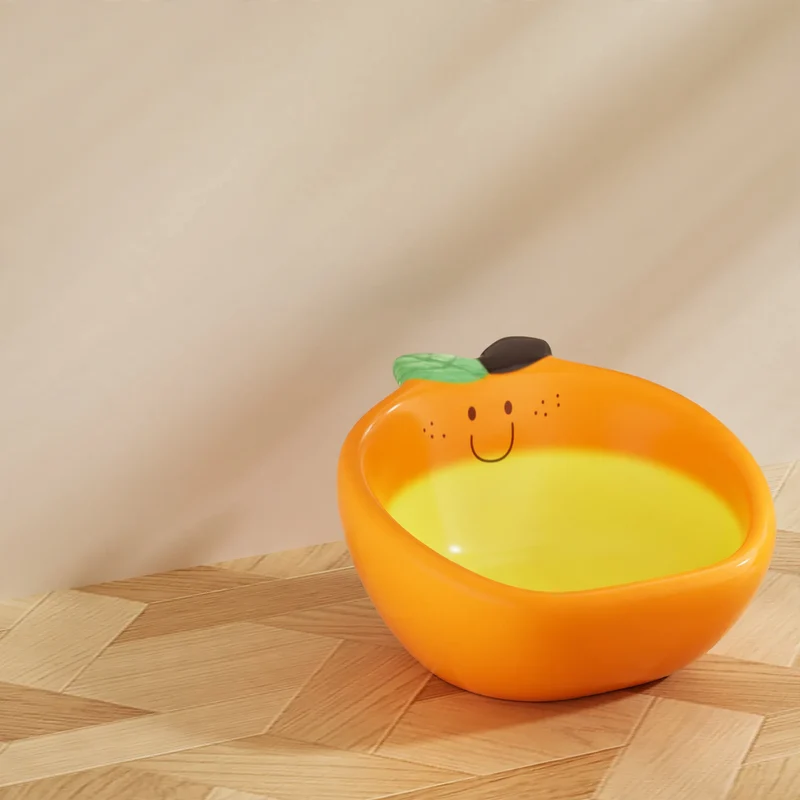 Keramiknapf mit Fruchtdesign für Haustiere