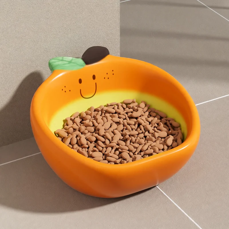 Keramiknapf mit Fruchtdesign für Haustiere