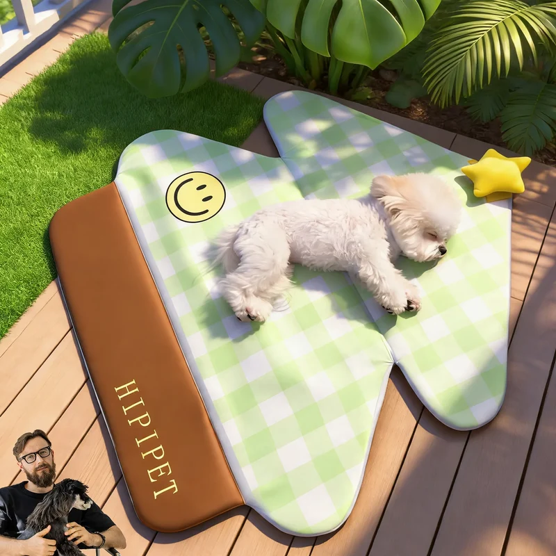 Hundematte mit Kühleffekt, faltbar, wasserdicht