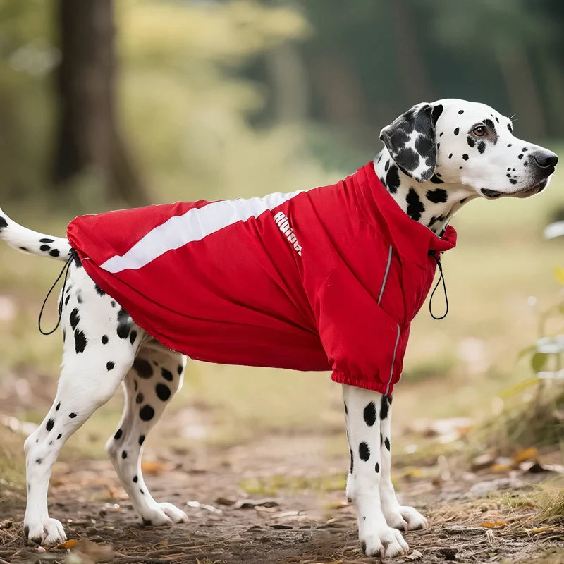 Zweibeiner-Jacke für große Hunde