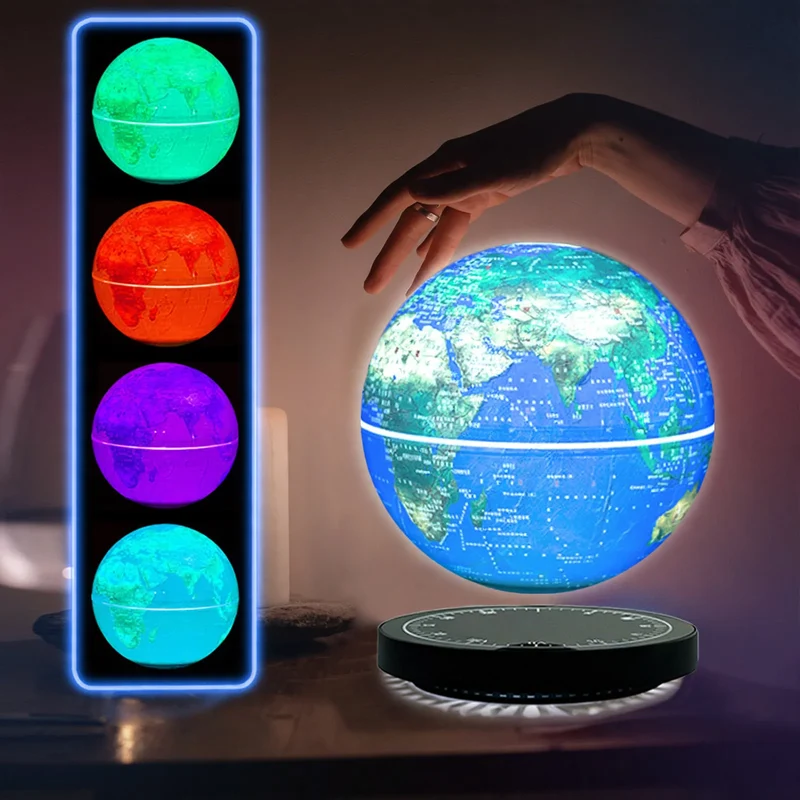 Magnetisch schwebender Globus mit LED-Beleuchtung