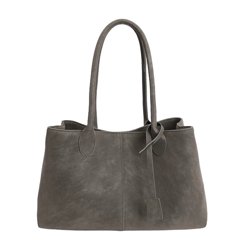 Klassische Leder Tote Bag