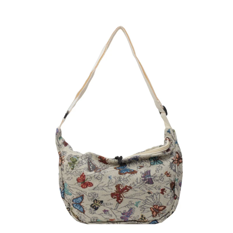 Dekorative Floral Gemusterte Slingtasche