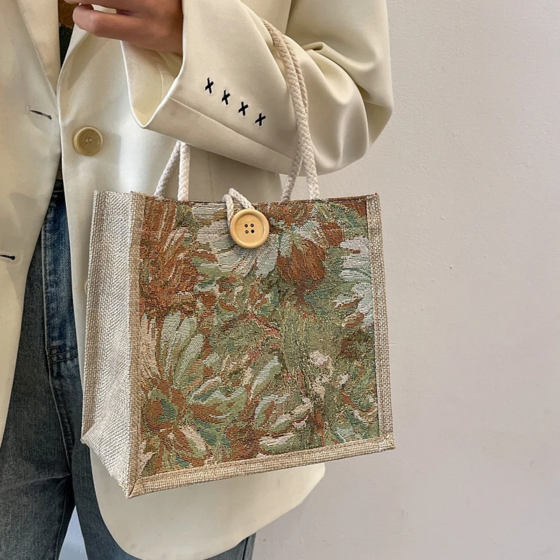 Dekorativer floral Handtasche