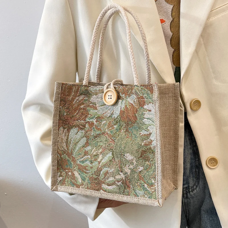 Dekorativer floral Handtasche