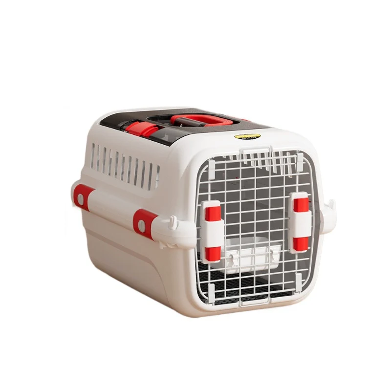 Transportbox für Haustiere, PP, mit Fenster