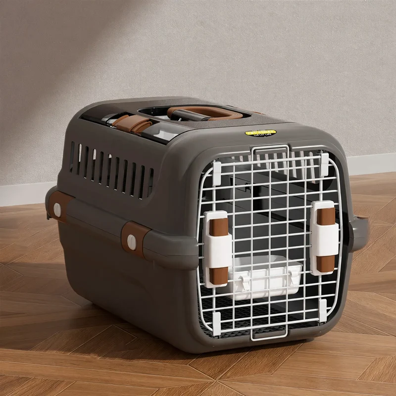 Transportbox für Haustiere, PP, mit Fenster