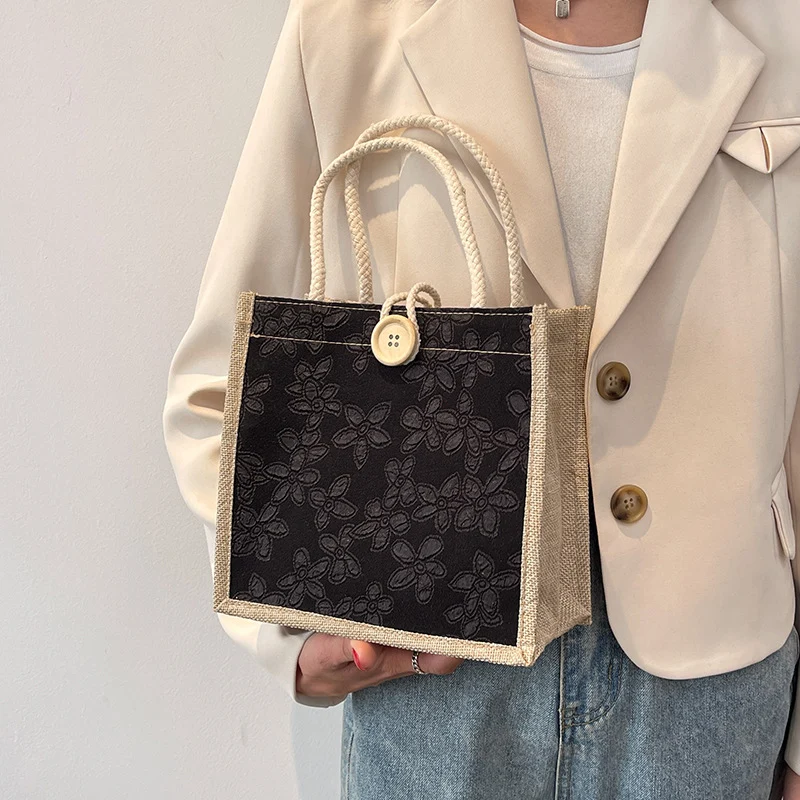 Elegante florale bestickte Tasche