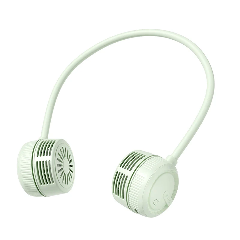 Tragbarer Hals-Ventilator mit USB-Aufladung