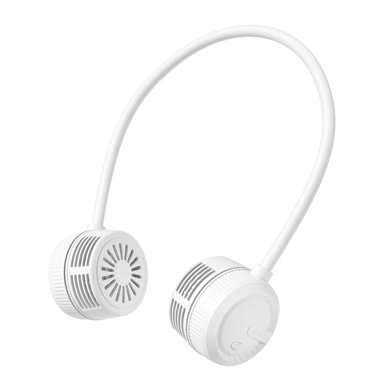 Tragbarer Hals-Ventilator mit USB-Aufladung