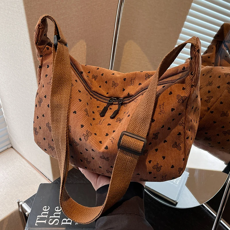 Lässige Blumenmuster Hobo Tasche