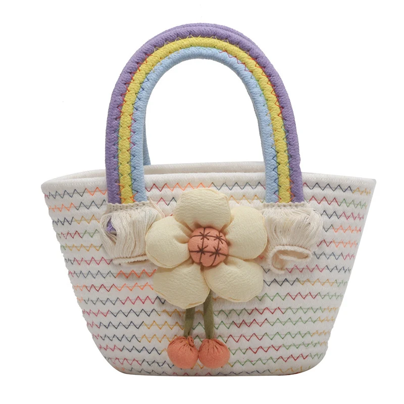 Dekorative Häkel-Handtasche