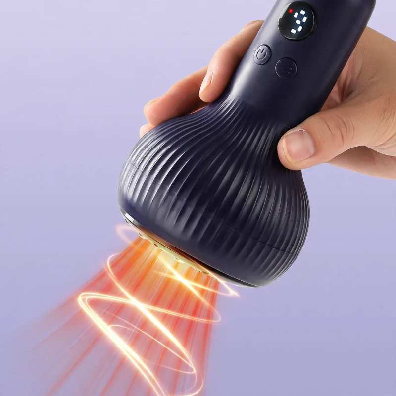 Elektrisches Schröpfgerät mit Gua-Sha und Rotlicht ML-169