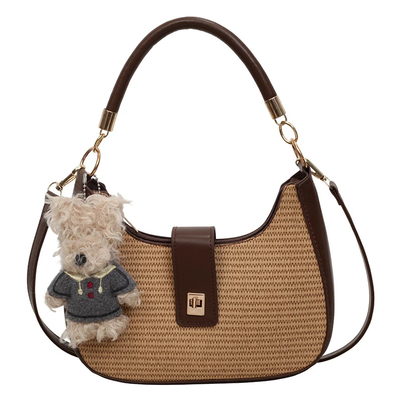 Gewebte Schultertasche