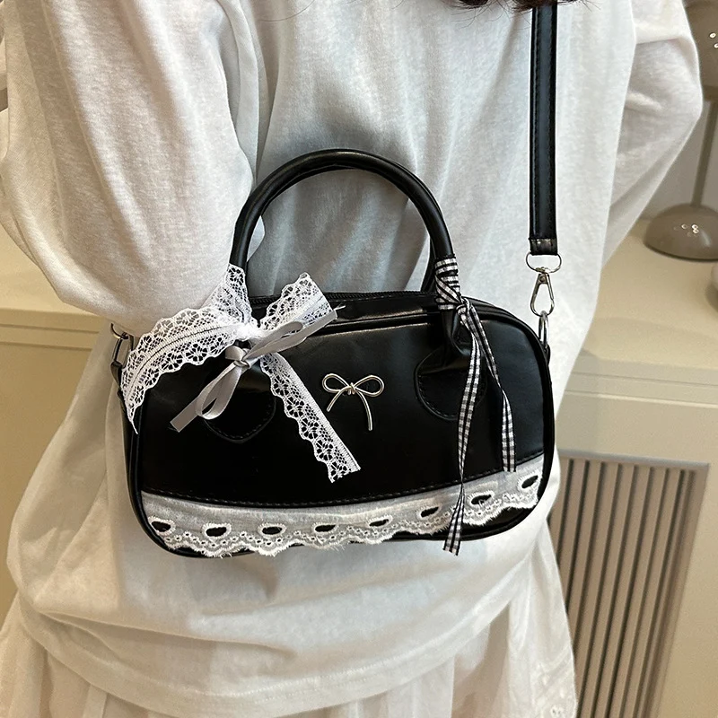 Dekorative Bow-verschönerte Handtasche
