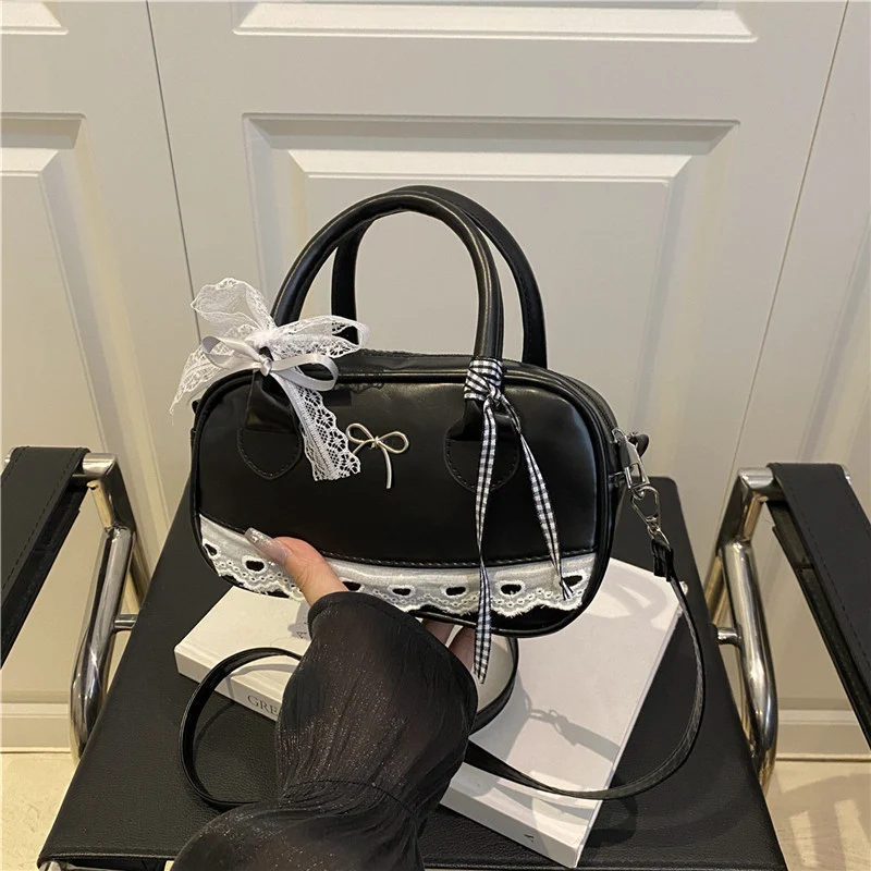 Dekorative Bow-verschönerte Handtasche