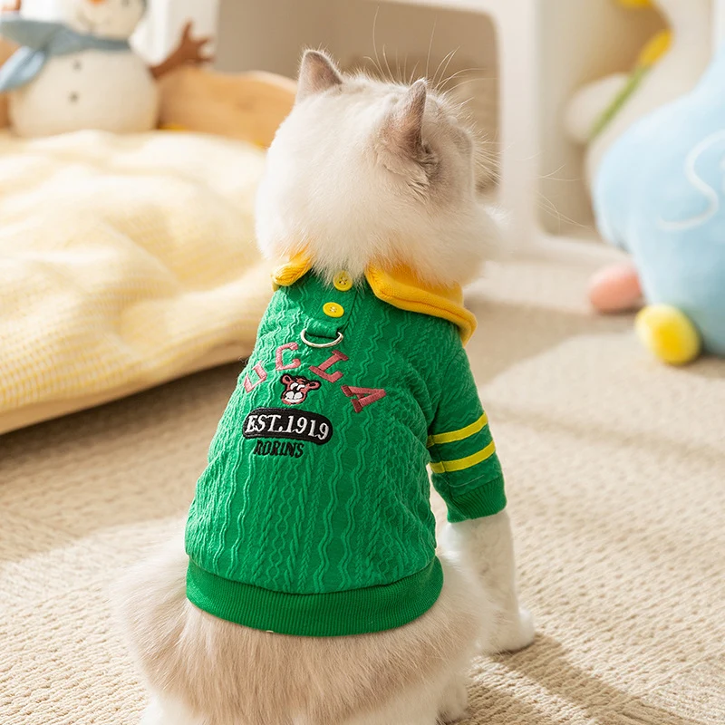Strickpullover für Katzen und kleine Hunde