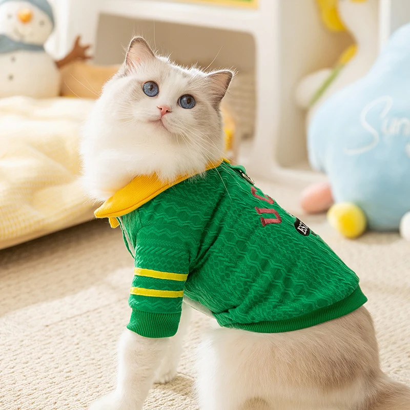 Strickpullover für Katzen und kleine Hunde