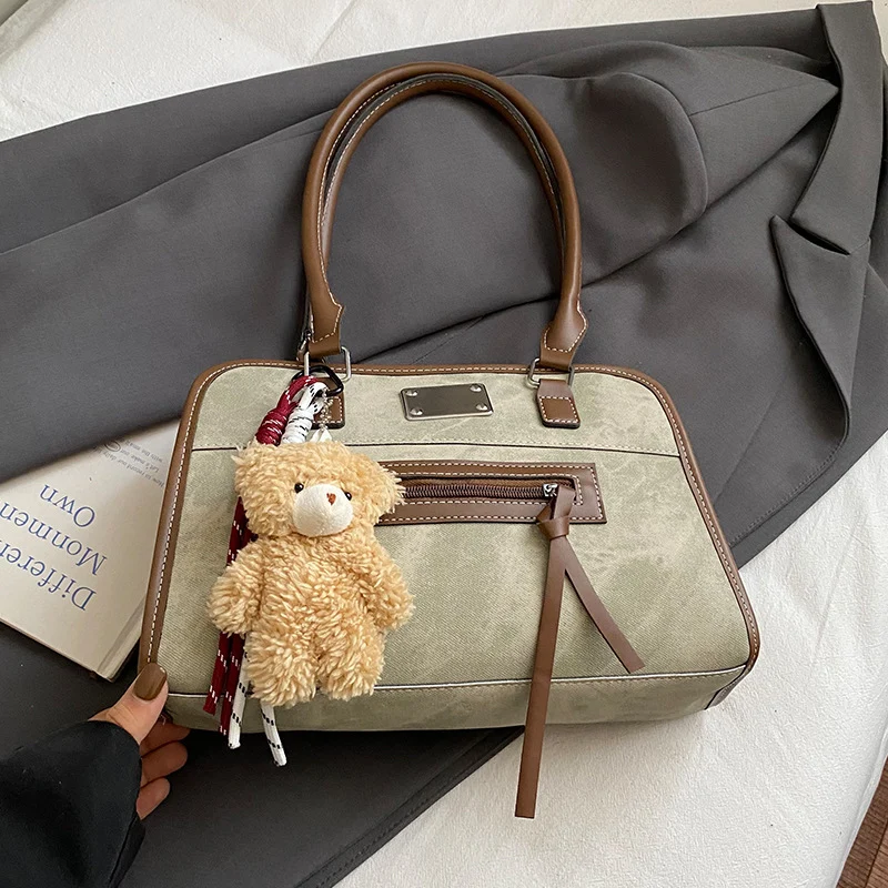 Süßer Plüsch Teddy Bär Charme Handtasche