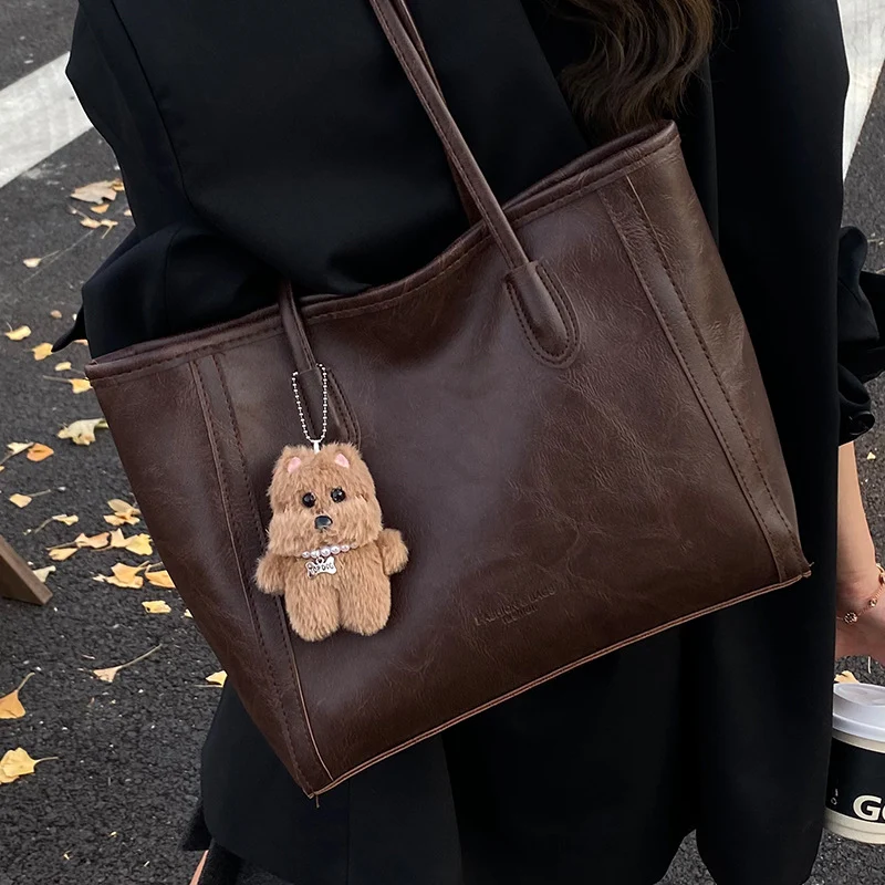 Lässige Kunstleder Tasche