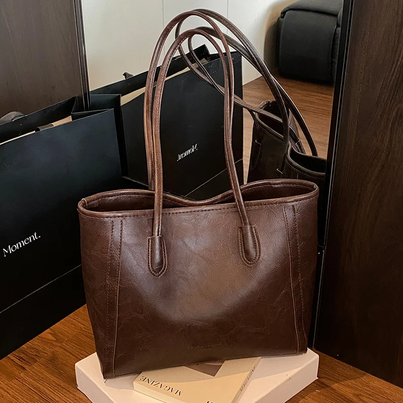 Lässige Kunstleder Tasche