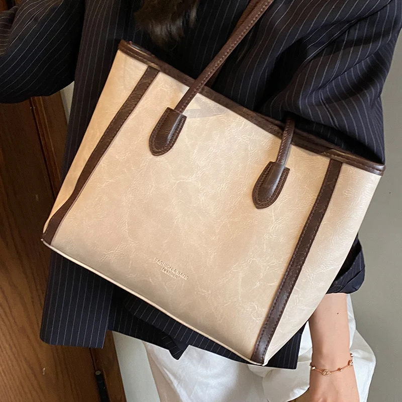 Lässige Kunstleder Tasche