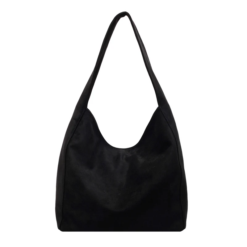 Weiches Wildleder Hobo Tote Bag