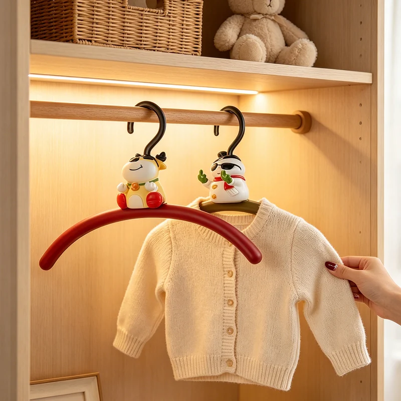 Kunststoff-Kleiderbügel mit Cartoon-Design