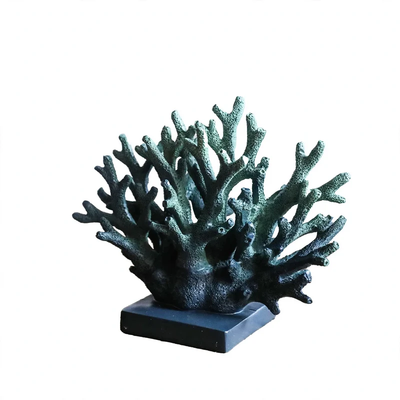 Kunstharz-Korallenfigur, europäischer Stil