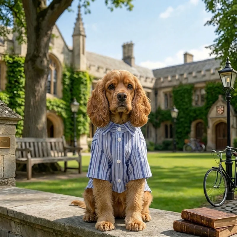 Hunde-Hemd, Frühling/Sommer, Gentleman-Stil