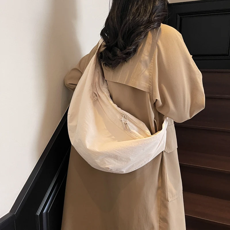 Weiches Gewebe Leichter Hobo Tasche