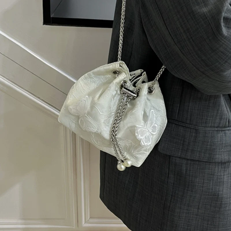 Schmetterling Verziertes Abend Zugtasche