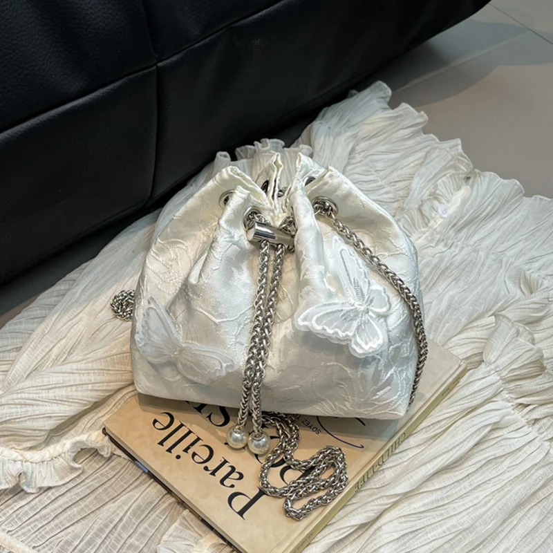 Schmetterling Verziertes Abend Zugtasche